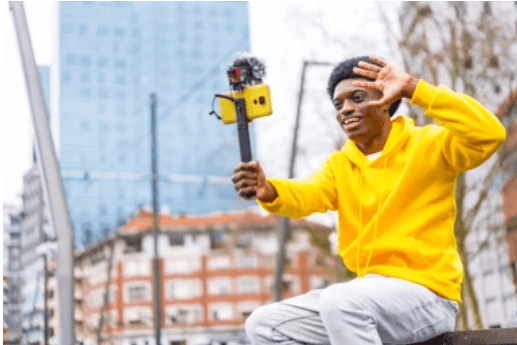 a creator at work